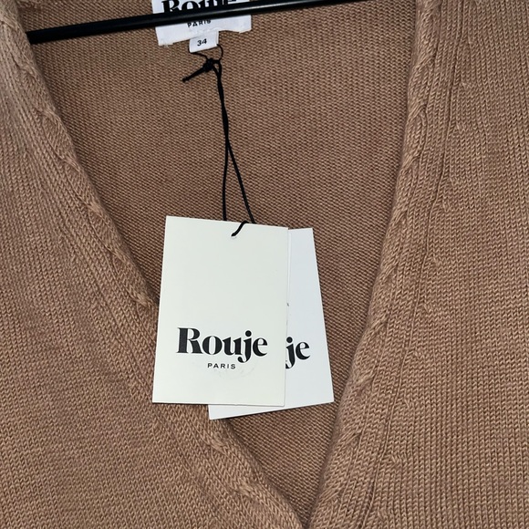 NWT Rouje Anette Sweater in Camel Size 34 US 2 - Picture 7 of 12